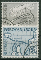 Färöer 1982 Europa CEPT: Historische Ereignisse 70/71 Gestempelt - Faroe Islands