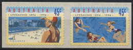 Australien 1994 100 J.Königl.Australische Lebensrettungsgesel.1389/90 Postfrisch - Mint Stamps