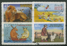 Australien 1996 50 Jahre Australische Kinderbuch-Jury 1586/89 Gestempelt - Used Stamps