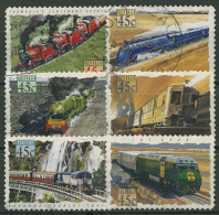 Australien 1993 Züge Eisenbahn 1354/59 Gestempelt - Used Stamps