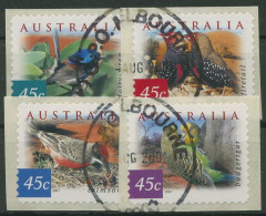 Australien 2001 Vögel Aus Wüstengebieten 2070/73 BA Gestempelt - Gebruikt