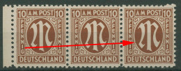 Bizone 1945 Am. Druck Mit Plattenfehler 6x I, Papier X Postfrisch (R7474) - Other & Unclassified