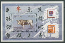 Namibia 1997 Chines. Neujahr Jahr Des Ochsen Block 26 I Postfrisch (C25035) - Namibië (1990- ...)