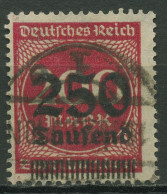 Deutsches Reich 1923 Freimarke Mit Aufdruck 292 Gestempelt Geprüft - Usados