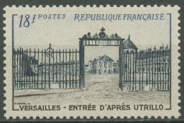 Frankreich 1954 Schloss Versailles Eingangstor 1014 Postfrisch - Nuovi