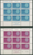 Jugoslawien 1970 Europa CEPT Flechtwerk Kleinbogen 1379/80 K Postfrisch (C93509) - Blocs-feuillets