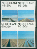 Niederlande 1981 Neulandgewinnung: Deich, Entwässerungsgraben 1176/79 Postfrisch - Unused Stamps