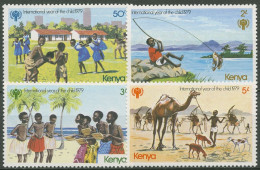 Kenia 1979 Jahr Des Kindes Fischfang Viehhaltung 135/38 Postfrisch - Kenia (1963-...)