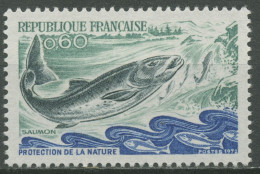 Frankreich 1972 Naturschutz Tiere Fische Lachse 1794 Postfrisch - Nuevos