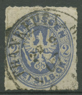 Preußen 1861 Wappenadler 17 A Gestempelt K2 FRANKFURT O. - Oblitérés