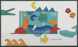 Bund 1998 Für Uns Kinder Meerestiere Block 42 Postfrisch (C98758) - Altri & Non Classificati