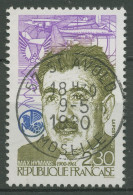 Frankreich 1990 Luftfahrt Air France Max Hymans Präsident 2760 Gestempelt - Used Stamps