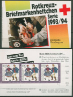 Bund Rotes Kreuz 1993 Trachten Markenheftchen MH 17 (1698) Postfrisch (C99892) - Sonstige & Ohne Zuordnung