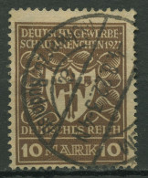 Deutsches Reich 1922 Deutsche Gewerbeschau München 203 B Gestempelt Geprüft - Used Stamps