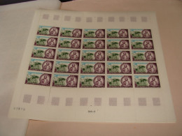 N° 1610 En Feuille  De 25 Timbres  Neufs - Hojas Completas