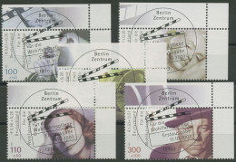 Bund 2001 Wohlfahrt: Filmschauspieler 2218/22 Ecke 2 TOP-ESST Berlin (E3370) - Used Stamps