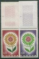 Frankreich 1964 Europa Cept Blume 1490/91 OR Postfrisch - Nuevos