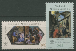 Vatikan 2008 Weihnachten Gemälde 1626/27 Postfrisch - Unused Stamps