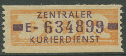 DDR 1958 Wertstreifen Für Den ZKD 22 E Postfrisch - Altri & Non Classificati