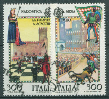 Italien 1981 Europa CEPT Folklore 1748/49 Gestempelt - 1981-90: Usados