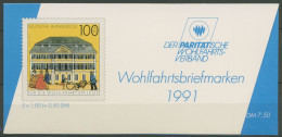 Bund Der Paritätische DPW 1991 Markenheftchen (1567) MH 8 Postfrisch (C60123) - Otros & Sin Clasificación