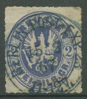 Preußen 1861 Wappenadler 17 A Gestempelt K2 BERLIN POST-EXP. 23 - Oblitérés