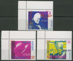 Vatikan 2002 Die Weltreisen Von Papst Johannes Paul II. 1424/26 Ecke Postfrisch - Nuovi