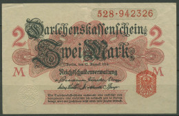 Dt. Reich 2 Mark 1914, DEU-59b, Gebraucht (K1478) - Other & Unclassified