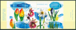 Estland 2003 Frühlingsblumen Markenheftchen MH 3 Gestempelt (C63203) - Estland