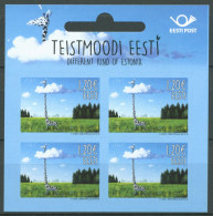 Estland 2015 Das Andere Estland Giraffe Folienblatt 829 FB Postfrisch (C63208) - Estonia