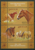 Estland 2006 Pferde 150 Jahre Gestüt TORI Block 27 Postfrisch (C90207) - Estland