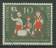 Bund 1957 Erholungsplätze Für Berliner Kinder 250 Mit TOP-Stempel - Gebruikt