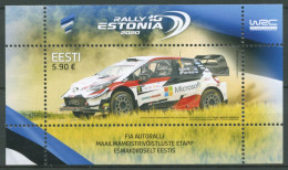 Estland 2020 Motorsport Rallye-WM Block 51 Postfrisch (C63192) - Estonia