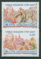 Vatikan 2007 Theater Carlo Goldoni 1580/81 Postfrisch - Ongebruikt