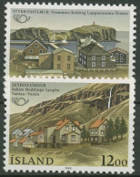 Island 1986 NORDEN Stadtansichten 650/51 Postfrisch - Ungebraucht