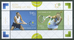 Estland 2021 100 Jahre Tennisverband Block 56 Postfrisch (C63197) - Estonie