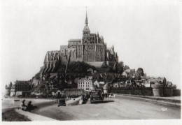 PHOTO - P - MANCHE - LE MONT SAINT MICHEL - FORMAT 8.8 X 6 - Orte