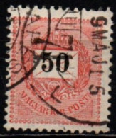 HONGRIE 1898-9 O DENT 12 - Gebruikt