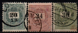 HONGRIE 1898-9 O DENT 12 - Oblitérés