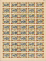 BELGIAN CONGO 1921 ISSUE COB 87 SHEET MNH - Feuilles Complètes