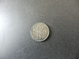 Maroc 1 Dirham 1321 Silver - Maroc