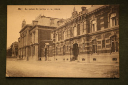 Carte Postale Ancienne Huy Le Palais De Justice Et La Prison - Hoei