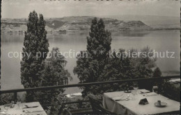 11755962 Murten Morat Hotel Krone Blick Von Der Terrasse Murten - Other & Unclassified