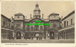 R600185 London. Whitehall. Horse Guards. National Series. No. S. V. 509. Photo T - Autres & Non Classés