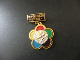 Old Badge Soviet Union CCCP - 12th World Youth Festival 1985 - Non Classés