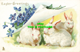 R600625 Easter Greetings. Tuck. Easter Post Cards Series No. 1663 - Monde