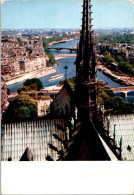 4-5-2024 (4 Z 8) France - Posted In 1961) Paris Notre Dame Cathédrale (before Fire) - Chiese E Cattedrali