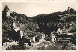 11755762 Fribourg FR Vue Partielle Les Trois Tours Fribourg - Sonstige & Ohne Zuordnung