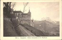 11755702 Gruyeres FR Porte D Enceinte Et Le Moleson Gruyeres - Autres & Non Classés