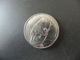 Cuba 1 Peso 1993 - Animales Prehistoricos - Chalicotherium - Cuba